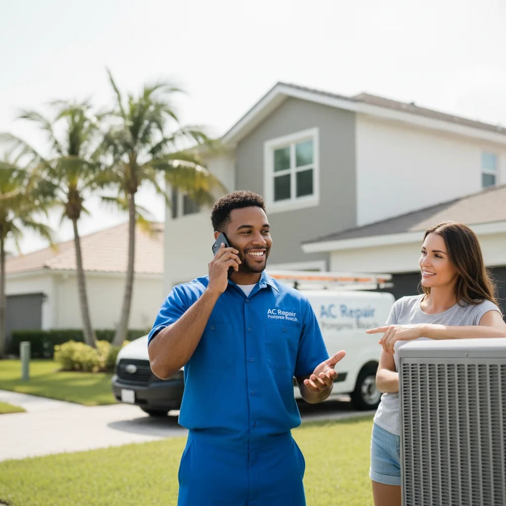 AC Repair Pompano Beach customer support in Alpharetta